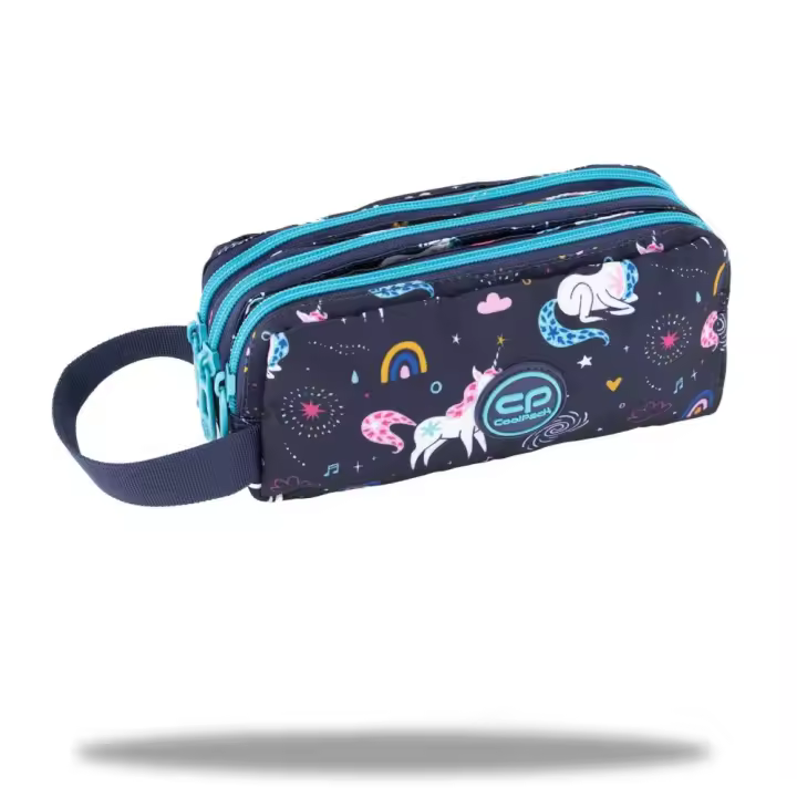 Estuche Tres Cremalleras Primus Coolpack Mrs Unicorn - 1