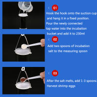 Incubador De Artemia Para Acuario 250/500ml Herramienta De Hatching Eficiente Y Sencilla De Operar Kit De Incubación De Camarones Acrílico Profesional - details 8