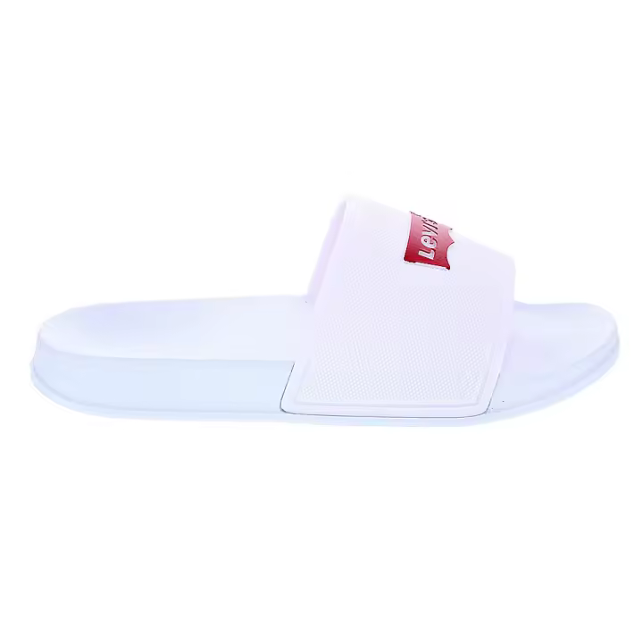 Levi's Niño Chanclas modelo Pool Tpr Blanco - 1