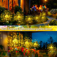 Luces Solares Para Jardín Impermeables Decorativas Para Camino Patio Jardín Flor Lampara De Fierro Artificiales Luz LED Moderna - details 7