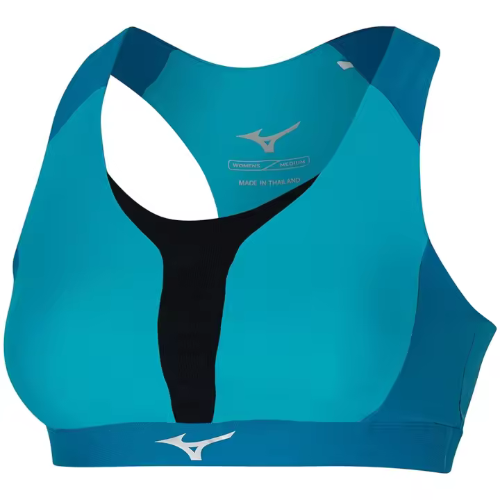 Sujetadores marca Mizuno modelo J2Ga2301-27 para mujer en color azul - 1