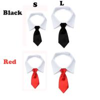 Corbata De Tuxedo Para Perros Y Gatos Negro Y Rojo Collar Formal Para Mascotas Accesorios Para Bodas Fiestas Y Vacaciones Regalo Adecuado Para Pequeños Y Medianos Perros Y Gatos - details 1
