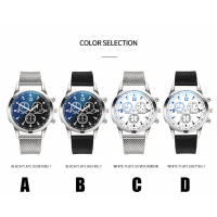 Reloj De Lujo De Cuarzo Con Dial De Acero Inoxidable Reloj Casual De Pulsera Material De Correa Y Caso De Acero Inoxidable Resistente Al Agua Marcas De Numeros Arabe - details 7