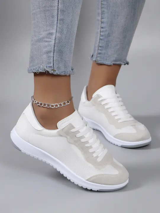 Nuevas Zapatillas Deportivas Para Mujer Primavera 2023, Moda, Transpirables, Livianas, Antideslizantes, Resistentes Al Desgaste, Zapatos Casuales Planos - 1