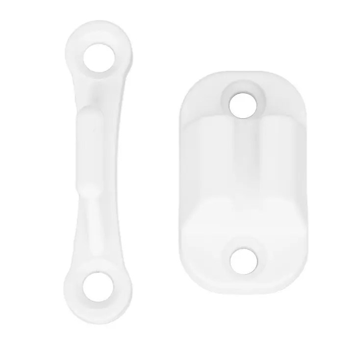 Retenedor de puerta para autocaravana, de nailon reforzado, en forma de T, para autocaravana, caravana, furgoneta, color blanco - 1