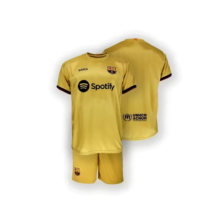 Fútbol Club Barcelona Equipación FC Barcelona Réplica Oficial Junior Segunda Equipación Niño - 1