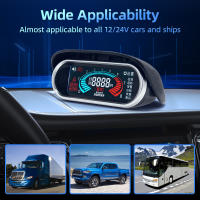 Medidor De RPM Para Coche Y Motocicleta LCD Digital Tachímetro Automóvil Con Capacidad Para 1-10 Cilindros 12/24V 0-9999 RPM Medidor De Velocidad De Motor - details 2