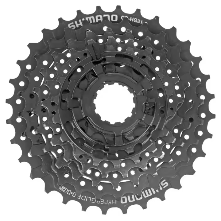 Shimano Casete Altus Hg31 Negro,Plateado - 1