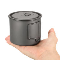Taza De Camping De Titanio Portátil Con Mano Doblada Adecuada Para Picnic Tamaño 300ml / 350ml / 450ml / 550ml / 650ml / 750ml - details 76