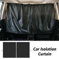 Cortina De Privacidad Para Coche Partición Interior a Prueba De Luz Y Aislante Para RV Cubierta De Sombra Trasera Material De Sintética - details 6