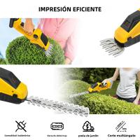 Podadora De Bricolaje 2-en-1 Cortacésped Eléctrico Sin Cable Con Kit De Trimmer De Barril Para Jardín Compatible Con Batería Dewalt 20V (No Incluida) - details 4