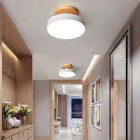 Ledkia Lámpara de Techo LED 12W Madera y Metal CCT Seleccionable Whisty - details 3