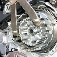 Herramienta Universal Para Motocicleta Sostenedor De Embrague Herramienta De Reparación De Motocicleta Soporte De Engranaje Flywheel Y Hub De Embrague - details 9