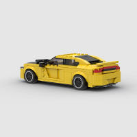 Modelo De Coche De Carreras Roadster Para Niños Bloques De Construcción Pequeños Compatible Con MOC Rompecabezas DIY Regalos De Juguetes - details 2