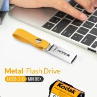KODAK USB Flash Drive 2.0 128GB 64GB 32GB Pen Drive Memoria Stick Metálico Para Micro PC Sin Cifrado Certificaciones CE FCC - details 2