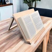 MINOKUA - Atríl Porta Libros de Madera de Pino 25x28 Cm - Ideal para Leer, Estudiar, Cocina, Tablets - details 3