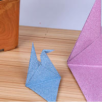 10 PCS/SET Hojas De Papel Brillante A4 Para Manualidades Y Decoración Adhesivas Autoadhesivas Para Niños En Jardín De Infantes Papel Emboss DIY Con Polvo - details 5