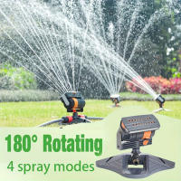 Riega Juego De Jardín Con 16 Agujeros Cabezal Giratorio De 180° Sistemas De Riego Automáticos Cobertura Amplia - details 6