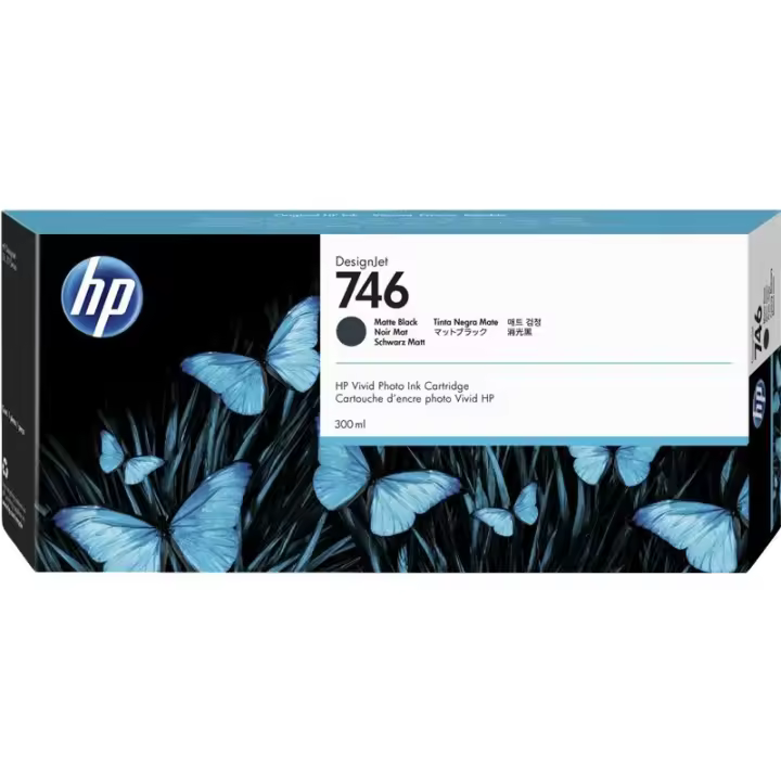 Hp 746 negro mate | cartucho de tinta original - - 1