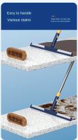 Limpia Vidrio Mágico Multifuncional De Silicona Telescopio Escobilla Para Baño Y Cocina Eficiente Limpieza Seco Húmedo - details 4