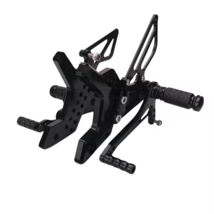 ✅ RajoMotor Estriberas retrasadas compatible con Kawasaki Z750 2003 2004 2005 2006 ESTRI6 - 1