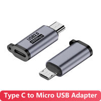 Adaptador De USB C a Micro USB En Aleación De Aluminio Conector Femenino Tipo C a Macho Para Cargador De Samsung S7 Cable De Datos - details 0