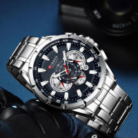 Reloj De Pulsera Masculino Curren 8363 Moda Casual Business Cronógrafo 6 Manos Quartz Lujo Reloj Masculino Cristal De Zafiro Resistente Al Agua - details 10