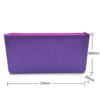 Bolso De Cosméticos Vintage De Silicona Impermeable Para Mujer Y Niñas Con Cierre De Cremallera Suave Organizador De Viaje Monedero De Monedas - details 1
