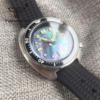 Reloj Automático Para Hombre Tandorio MOP Dial NH35 Date 20BAR 44mm Esfera De Zafiro Bisel De 120 Clicks Luminiscencia Resistente Al Agua 20Bar - details 3