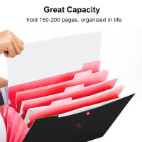 Carpeta De Archivo A4 Multicapa En Colores Azúcar Organizador Grande De Capacidad Estilo Coreano Sencillo Para Oficina Y Material PP - details 2