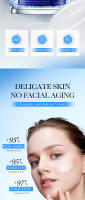Crema reafirmante y lifting, crema hidratante para rostro, cuello y ojos, rica en colágeno, levanta la piel, reduce arrugas, repara la piel flácida, crema de mañana y de noche para mujeres y hombres. - details 3