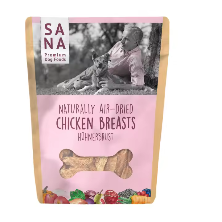 SANA Premium Dog Foods Filetes de Pechuga de Pollo Sanadog 500gr - Snacks Saludables para Perros - 1