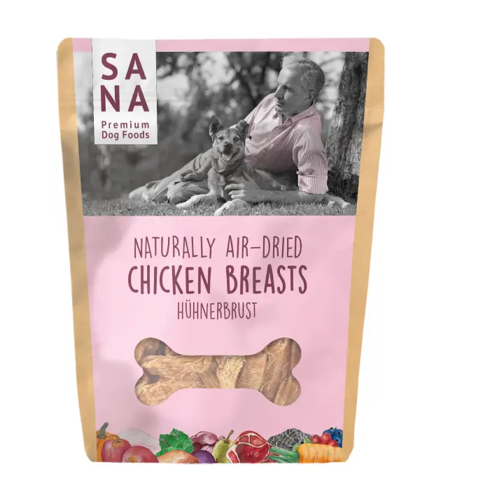 SANA Premium Dog Foods Filetes de Pechuga de Pollo Sanadog 500gr - Snacks Saludables para Perros - 1