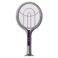 Nueva 2025 Mosquitera Eléctrica Recargable 2-en-1 2800V Con Lámpara Asesina De Mosquitos Y Bat Swatter Para El Control De Plagas - details 10