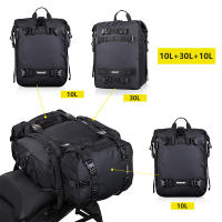 Bolsa Trasera De Motocicleta Impermeable De 30L 20L 10L Con Bolsa Interior Almacenamiento De Sillín Estuche De Motocicleta Equipaje - details 37