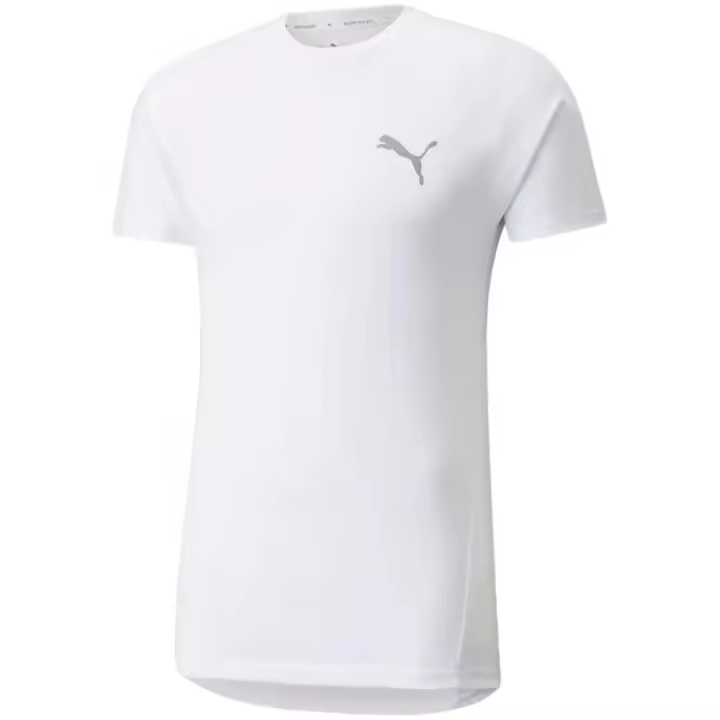 Camiseta de Manga Corta Puma Evostripe para hombre en color blanco - 1