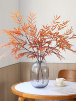 1PC Flor Artificial De Otoño Larga Con Hojas De Bambú En Silicona Decoración De Boda Arte Floral Para Hotel Y Estudio - details 4