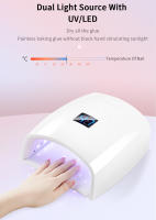 Lámpara De Uv LED Recargable 66W Para Uñas Sin Cable Secador Profesional Para Pólvora De Gel Herramientas De Arte De Uñas Para Hogar Y Salón - details 3