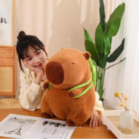 Muñeco De Peluche Capibara 23CM Juguete Suave Almohada Colgante Para Cumpleaños Regalo Para Niños Y Adultos Unisex - details 3