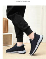 Botas De Nieve Para Hombre Invierno Antideslizantes Con Forro De Pelo Grueso Suela Duradera Botines De Algodón Ligeros Para Caminar Y Senderismo - details 1