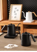 Hervidor Eléctrico De 800ml Con Cuello De Ganso Y Control De Temperatura Tetera Inteligente Para Café Rápida Calentamiento 1000W 110V/220V - details 16