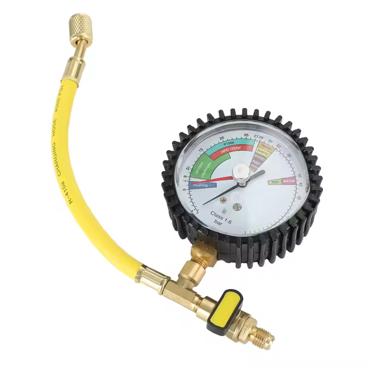Testador De Presión De Nitrógeno Para Sistemas De Aire Acondicionado HVAC Herramienta De Prueba Fría Para R134a R22 R407C R410A Medidor De Presión - 1
