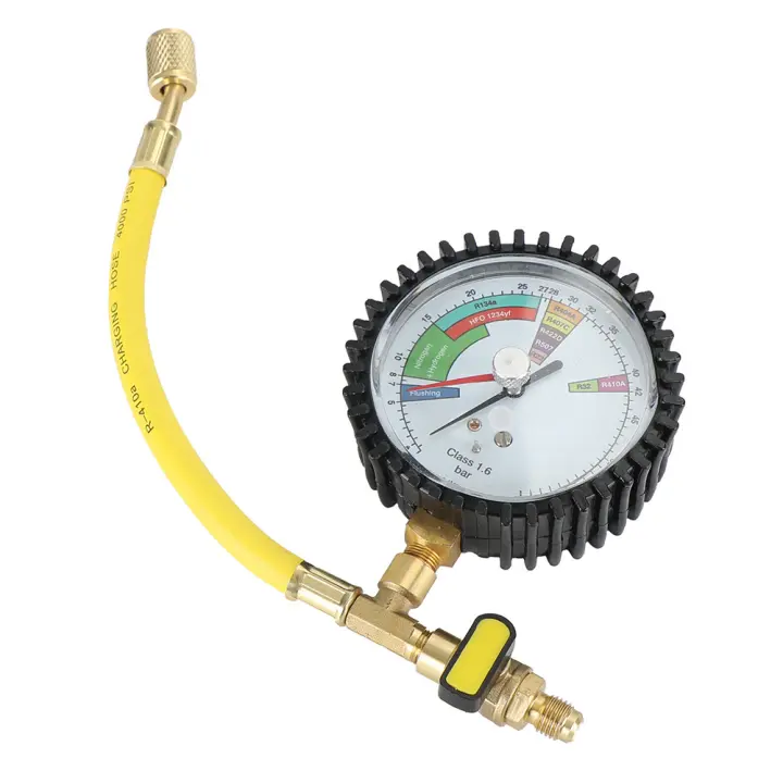 Testador De Presión De Nitrógeno Para Sistemas De Aire Acondicionado HVAC Herramienta De Prueba Fría Para R134a R22 R407C R410A Medidor De Presión - 1