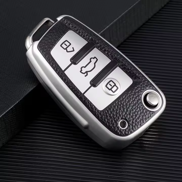 Funda Para Llave De Coche Audi C5 C6 R8 A1 A3 A4 A5 A6 A7 Q3 Q5 Q7 S6 B6 B7 B8 8P 8V 8L TT RS RS3 S3 Sline Material TPU - 1