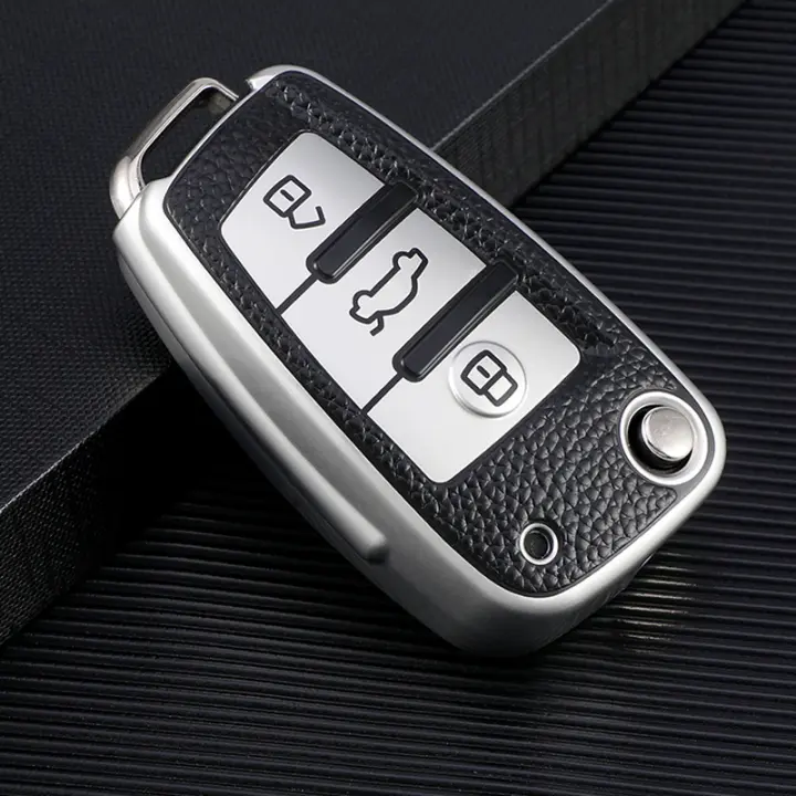 Funda Para Llave De Coche Audi C5 C6 R8 A1 A3 A4 A5 A6 A7 Q3 Q5 Q7 S6 B6 B7 B8 8P 8V 8L TT RS RS3 S3 Sline Material TPU - 1