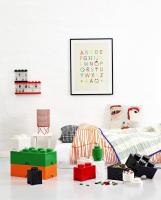 Room Copenhagen 40031733 Caja de Almacenaje Lego Brick 4 Color Negro - details 4