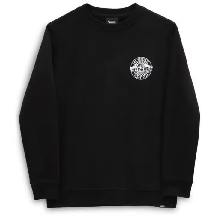 Sudadera Vans  para niños unisex en color negro - 1