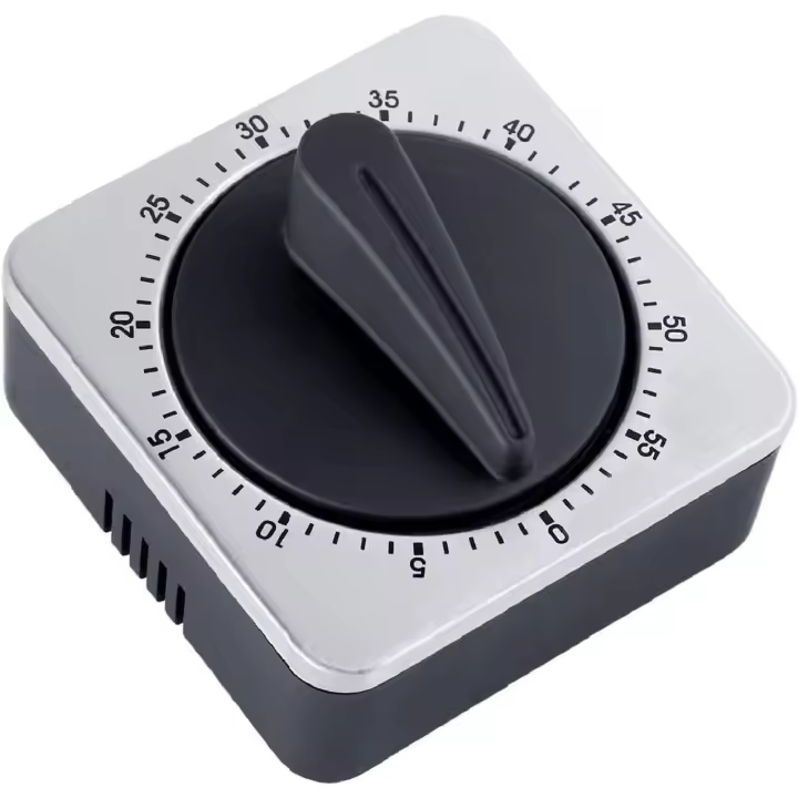 Temporizador, temporizador de cocina mecánico con alarma sonora - 1