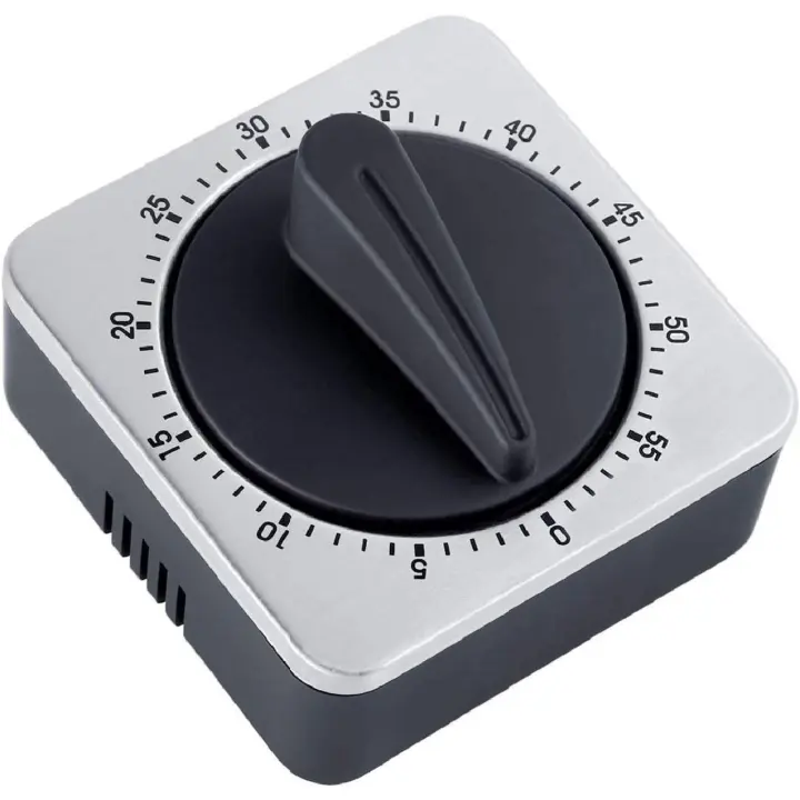 Temporizador, temporizador de cocina mecánico con alarma sonora - 1