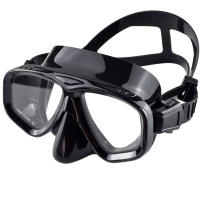 Máscara De Snorkel Antigolpes Con Visera Ajustable Para Natación Y Diving Lentes De Vidrio Templado Y Perno De Silicona Amplio Campo De Visión Cubre Nariz - details 5